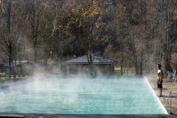 Termas Río Liquiñe en Panguipulli, Los Rios