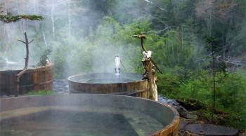 Termas el Rincon en Panguipulli, Los Rios