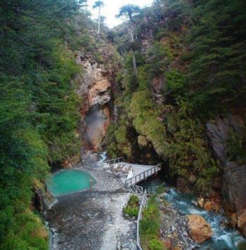 Termas de Malleco en Curacautin, Araucania