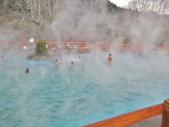 Termas Manquecura en Panguipulli, Los Rios
