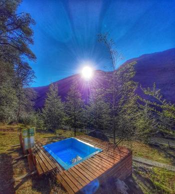 Termas Pemehue en Collipulli, Araucania